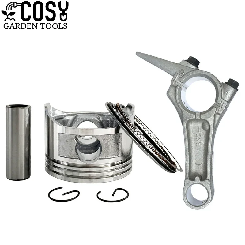 Gasoline Generator Micro Tiller Connecting Rod and Piston Ring kit for 152F 154F 168F 170F  177F 190F Engine Motor Spare Part