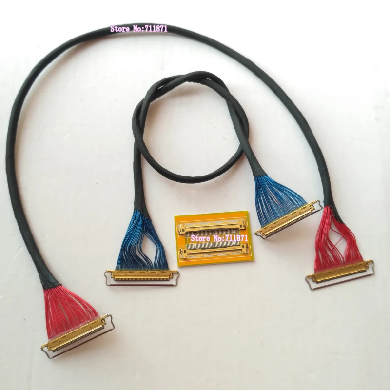 

40P 40Pin 4 полосы eDP Мужской Женский удлинительный кабель Разъем 40-контактный 20454 040T 040E Адаптер линии eDP для экрана 40P Удлинительный провод