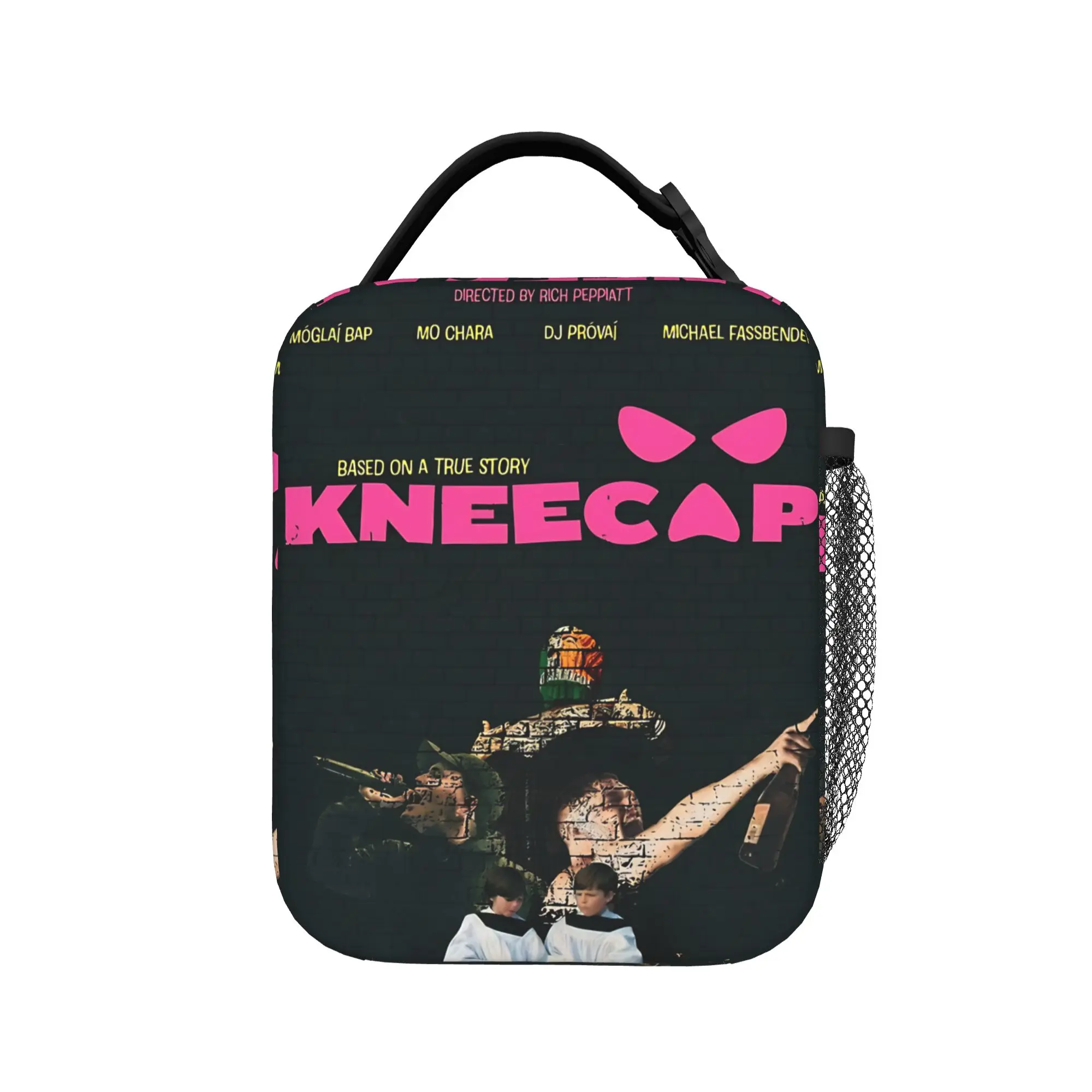 KNEECAP Movie Poster Insulated Lunch Bag Portable  Lunch Container Cooler Bag Lunch Box Tote Office  Travel Bento Pouch
