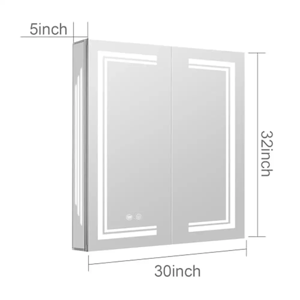 LED Illuminated 30×32