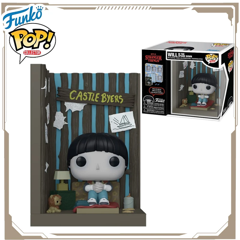 

Funko POP оригинальная аниме-фигурка «Очень странные дела» в перевернутом воздухе, экшн-фигурка, игрушки для мальчиков и девочек, детский подарок, коллекционная