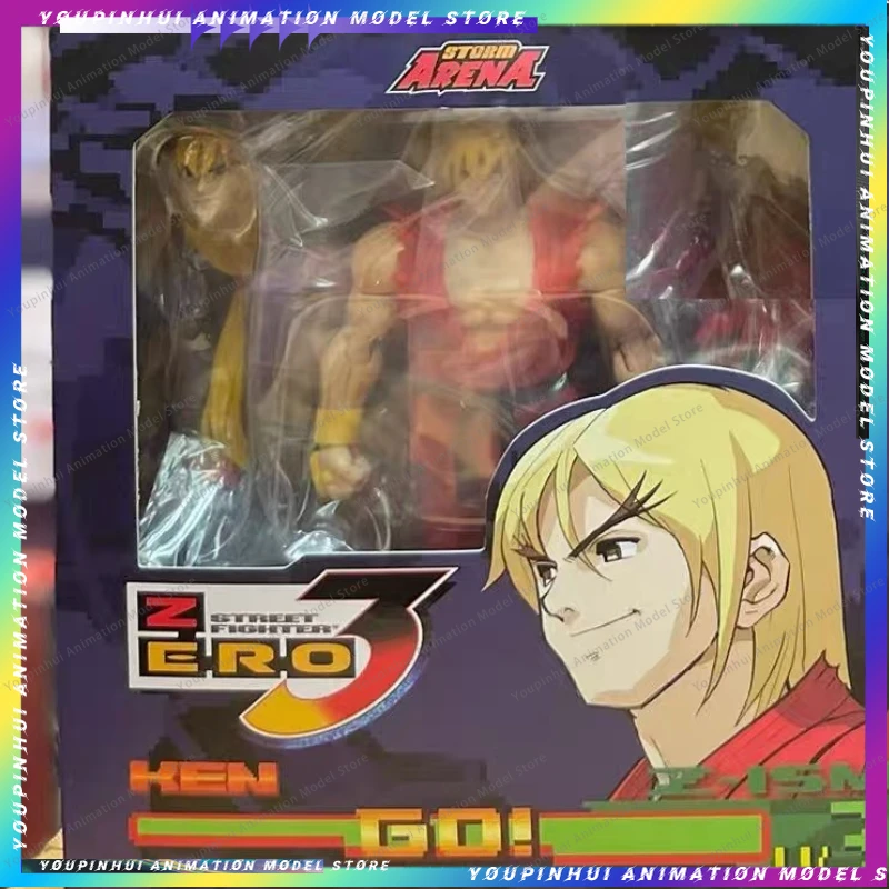 STORM ARENA 1/12 SFSA01 Street Fighter ZERO3 Young Street Fighter 3 Ken مجموعة من شخصيات الأكشن ترسل خلال 24 ساعة