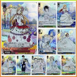 Anime Dea Storia FAI DA TE ACG Carte Da Gioco Matsumoto Rangiku Yuuki Asuna Ayanami Rei Giocattoli per i ragazzi Carta Da Collezione Regalo Di Compleanno