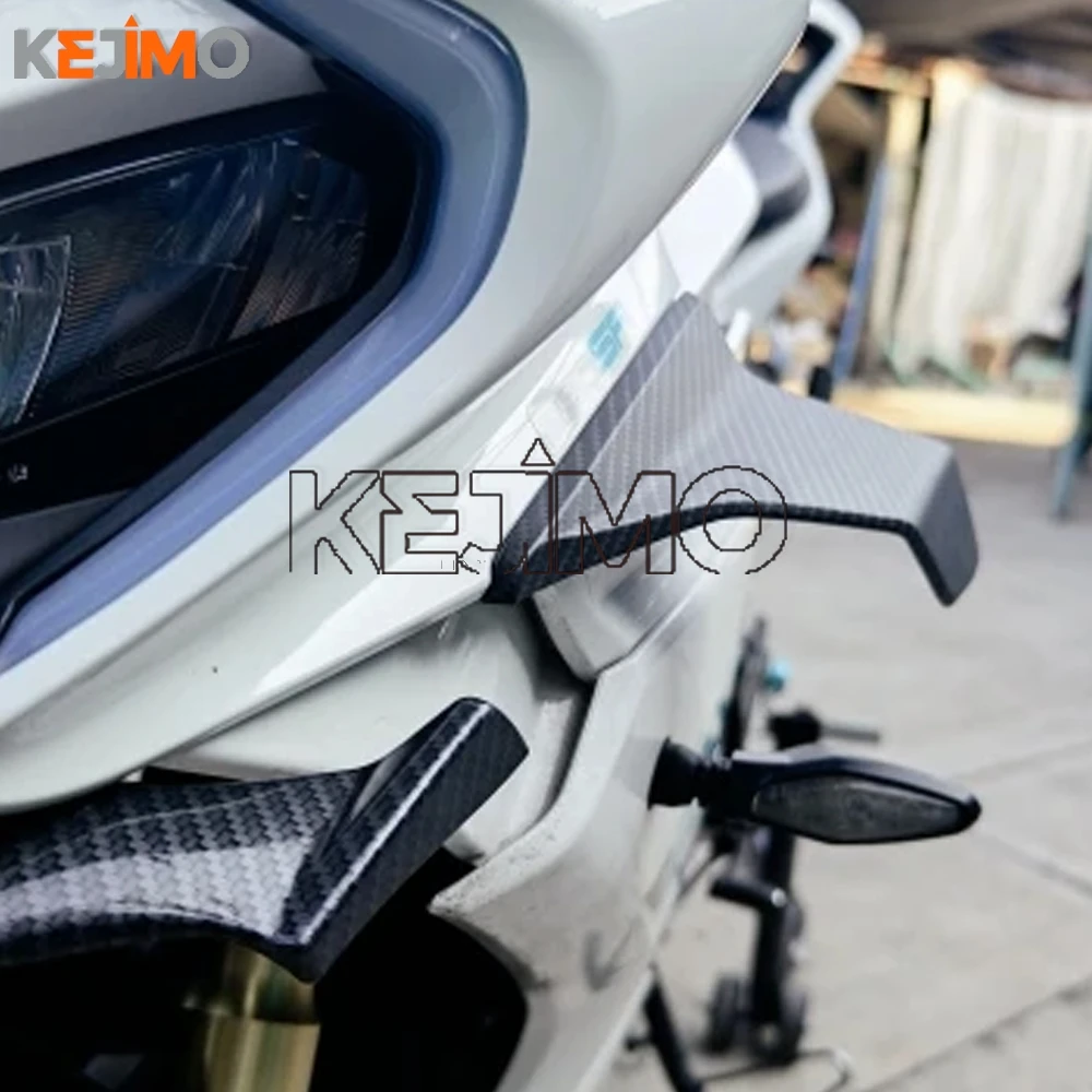 

FOR CFMOTO CF250SR 2020 CF 250SR 300SR 2021 2022 Motorcycle Side Downforce Naked Spoilers Fixed Winglet Fairing Wings Deflectors