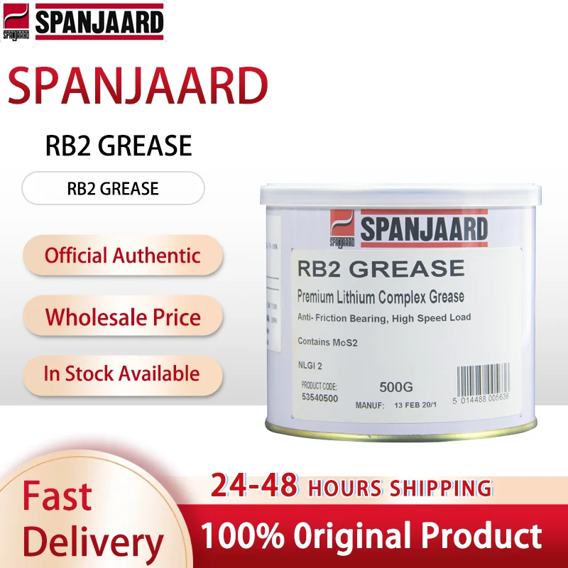 Original SPANJAARD RB2 GREASE Reduce Friction Excellent Lubrication Performance for Universal Joint and Bearing