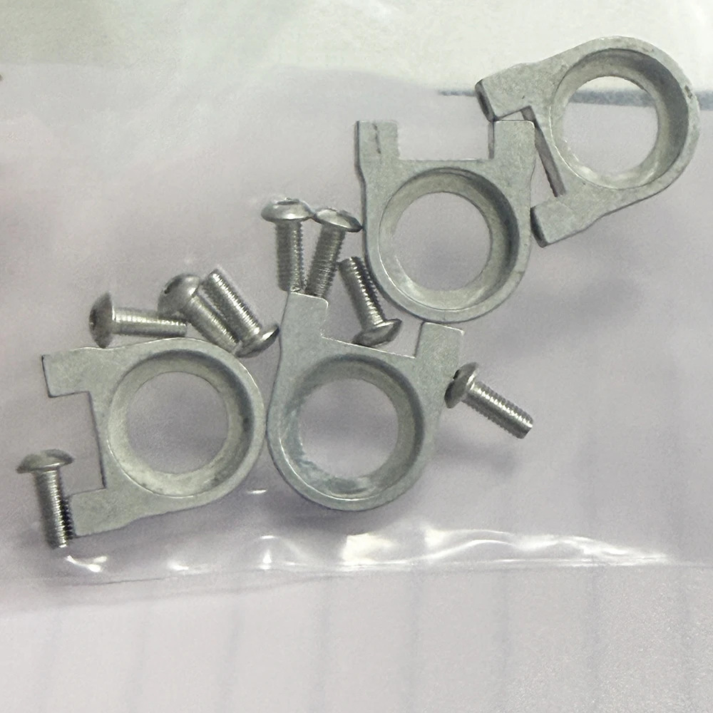 Metal Locking Piece Fixed Ring Fastener 4pcs for New Style Axial SCX10 III SDM Capra Axles 1/10 RC Crawler Car Replacement Parts