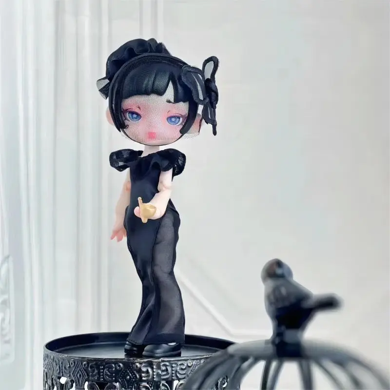 Laura สีดําและสีขาว Spectrum Series กล่องตาบอด Bjd Joint Mobile ตุ๊กตาแฟชั่นของเล่น Handmade ตุ๊กตาน่ารักของขวัญเครื่องประดับ