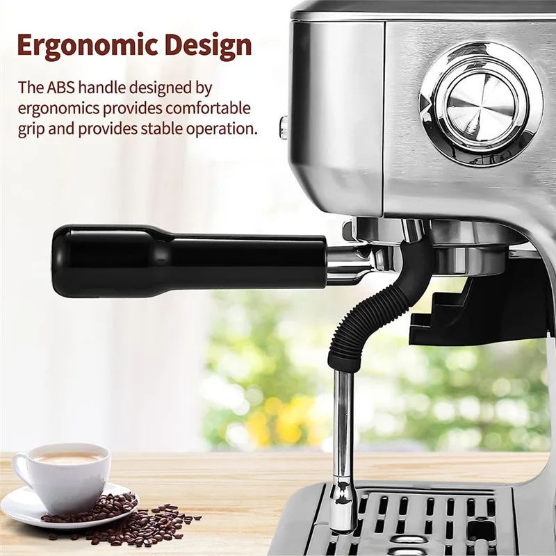 AF93-2 ملحقات فلتر القهوة بدون قاع مقاس 51 مم مع سلة فلتر لآلة الإسبريسو Delonghi Ecp3420/Ec155/Bco430/Ec260