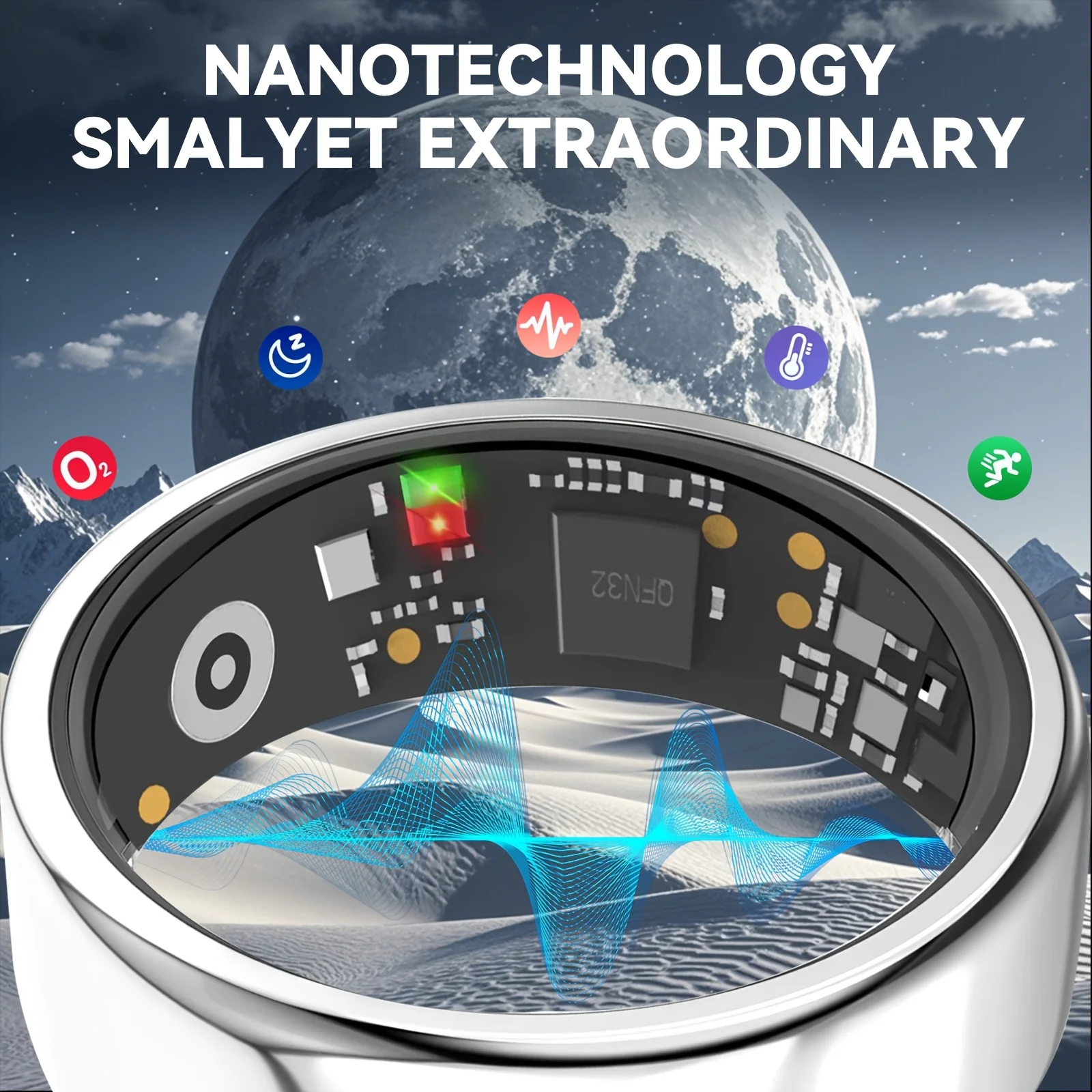 2025 جديد للرجال والنساء الذكيين، ومراقبة معدل ضربات القلب والأكسجين في الدم، ومقاومة للماء IP68 و3ATM، ووضع رياضي متعدد