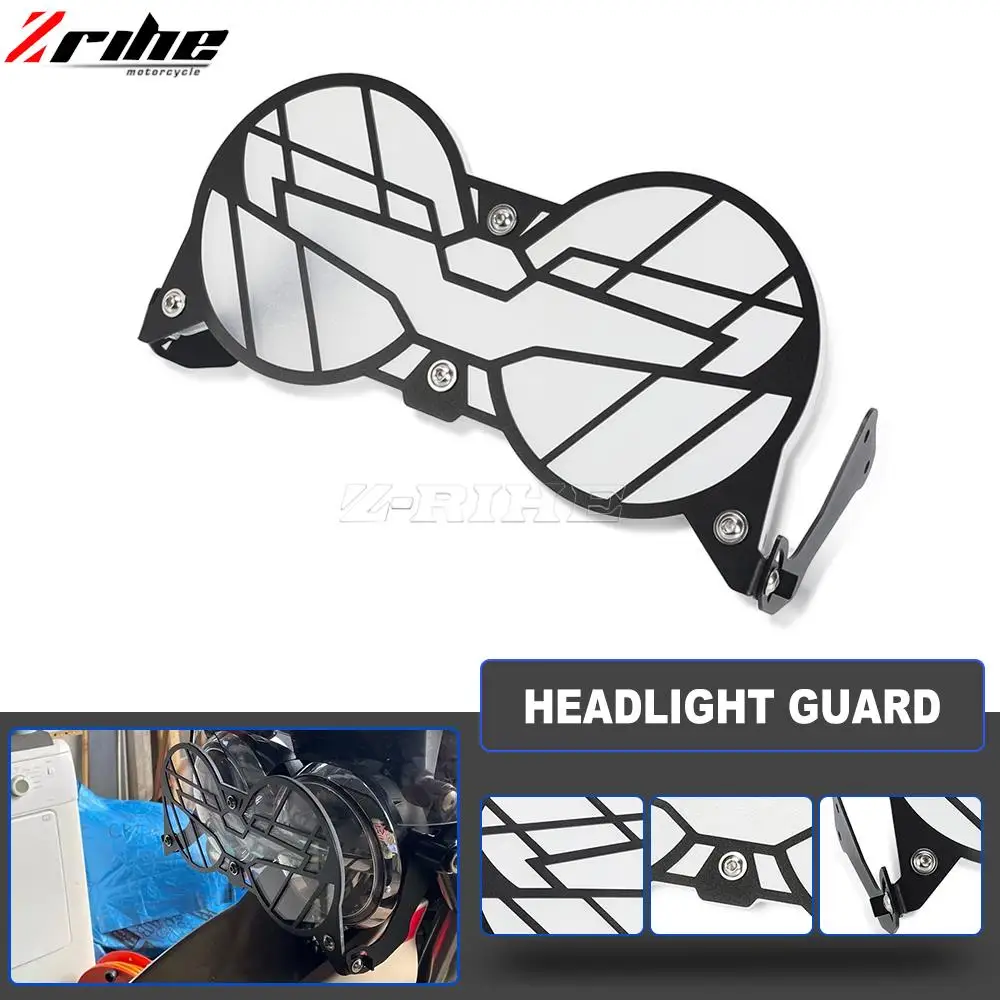 

For Moto Guzzi V85TT 2019 2020 2021 2022 2023 24 Motorcycle Accessories Headlight Grille Grill Guard Protection Cover Protector