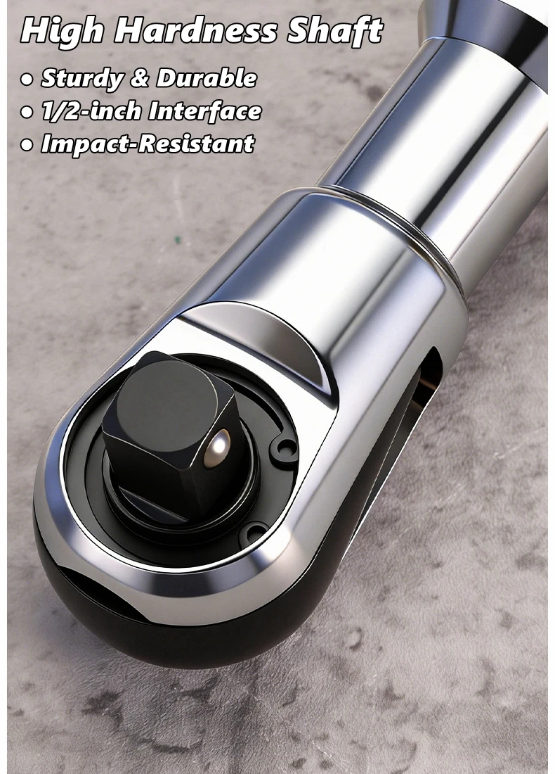 Manual & Automatic Self-Contained Ratchet Extended Wrench, Electric Extension Car Wrench,Four-wheel Alignment Angle Adjustment view 5