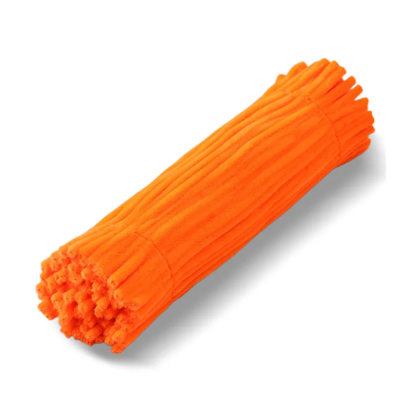 Premium Fluweelzachte Chenille Stengels DIY Knutselset 30 cm 100 Stuks Niet-toxisch Makkelijk te Buigen voor Kinderen en Volwassenen Handwerk Plezier Kunstmaterialen
