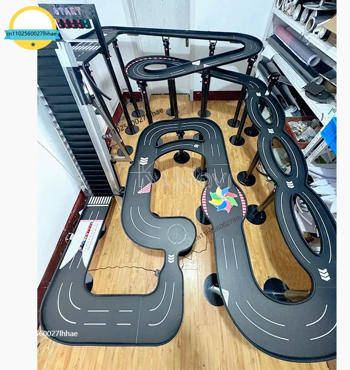 Personalized Custom Billiards Marble Battle Run Track Guessing Game Rolling Pinball Marble Racing Circuit Game