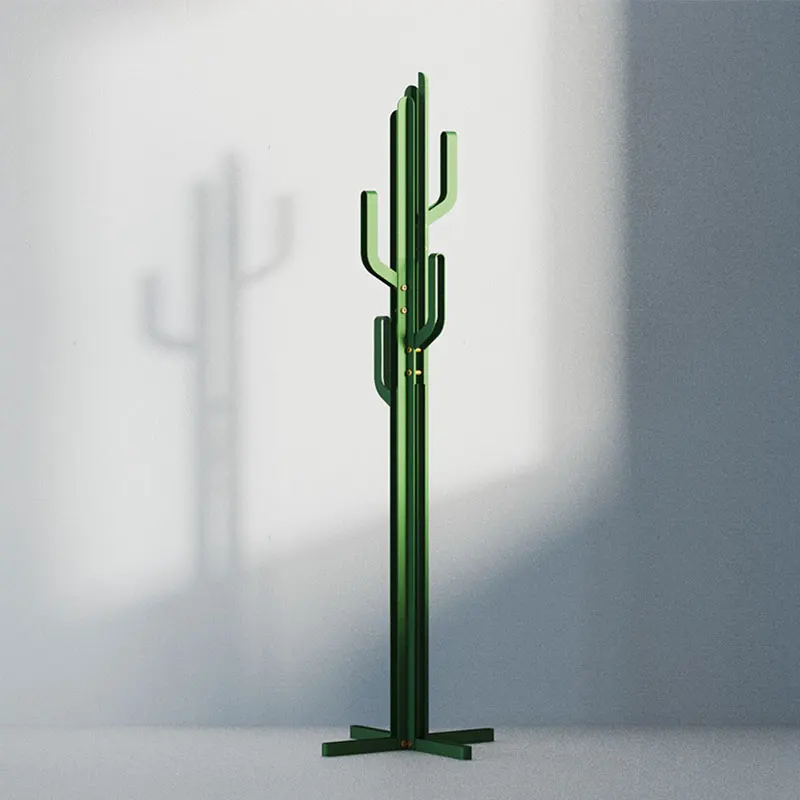 

Floor mounted clothes hanger, bedroom, living room, Instagram style cactus standing personalized art clothes rack