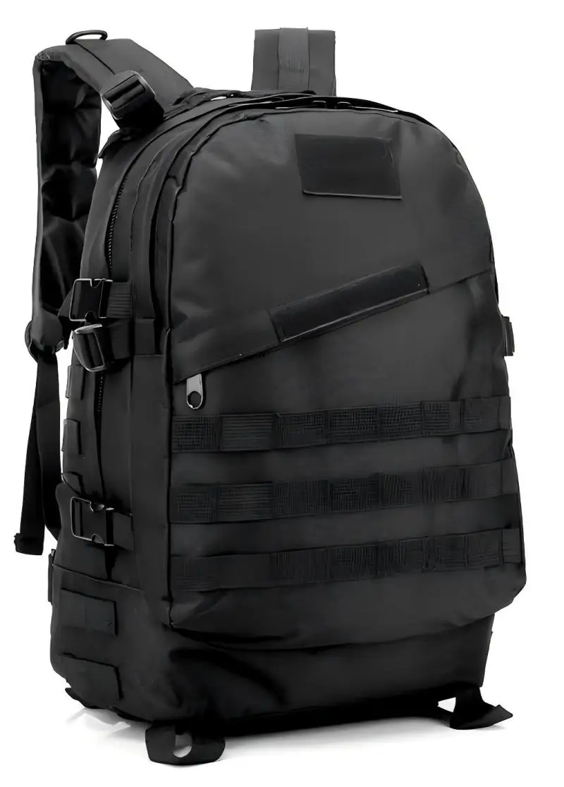 Sac à dos tactique 3D résistant à l'eau de 45L, équipement de plein air pour voyage, cyclisme, camping, randonnée, trekking, chasse, alpinisme