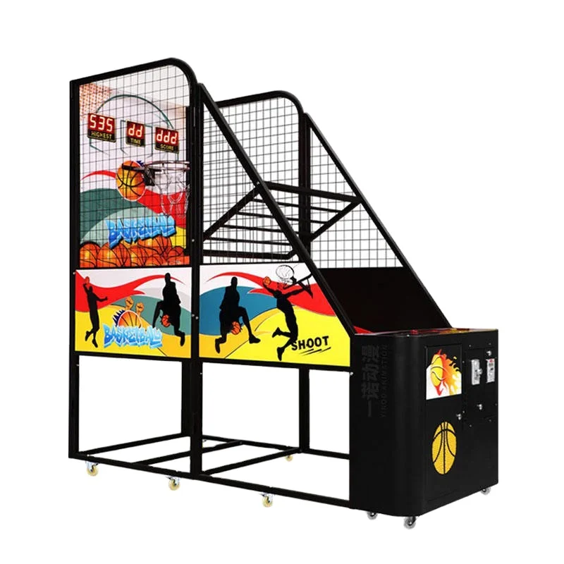 Luxury Indoor Video Game City Amusement Facilities Coin-operated Arcade Basketball Shooting Machine Game Consolespromote sales