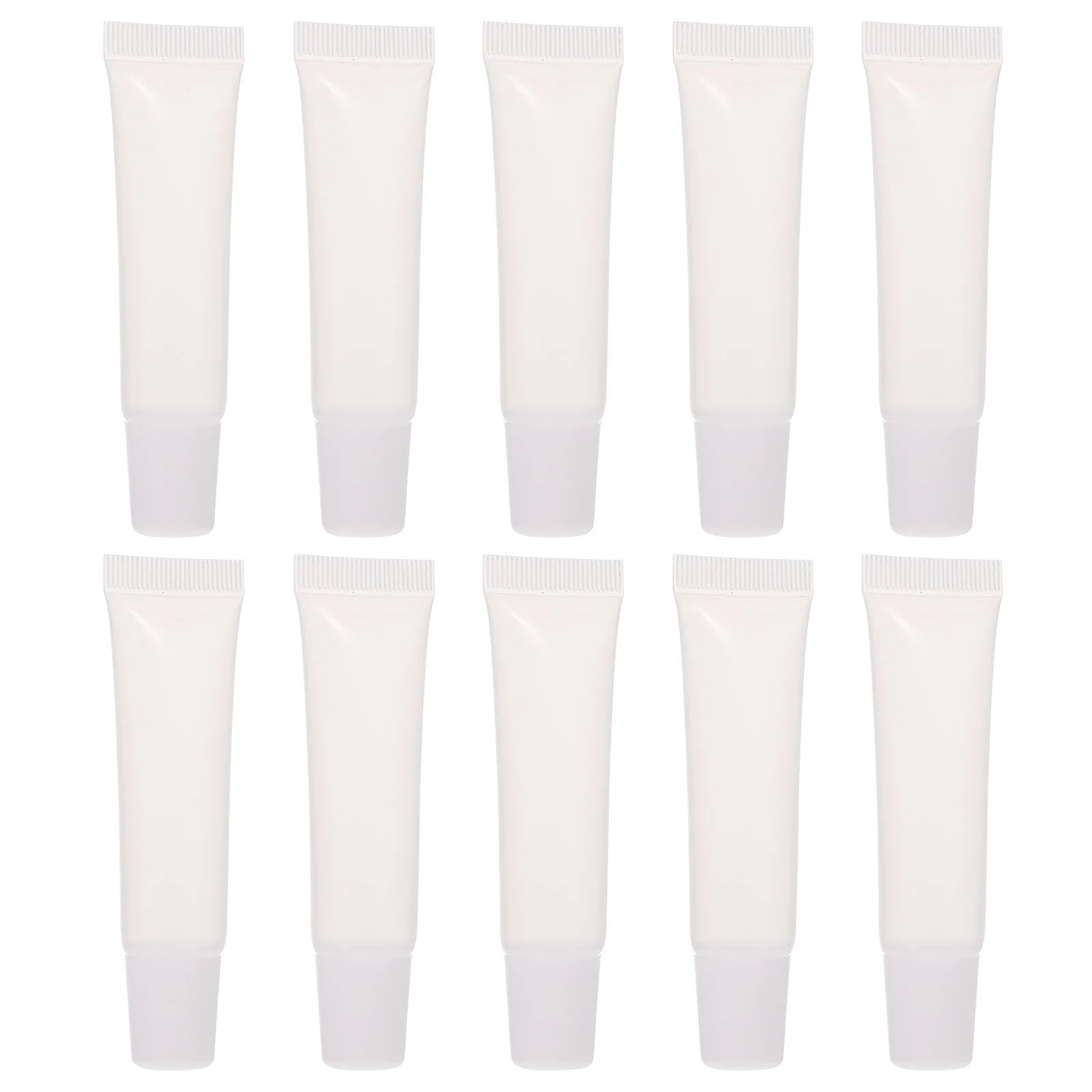 10Pcs Portable Empty Lip Gloss Tubes Durable Lightweight Mini Design for Travel Gifts DIY Containers Empty Lip Gloss Tubes