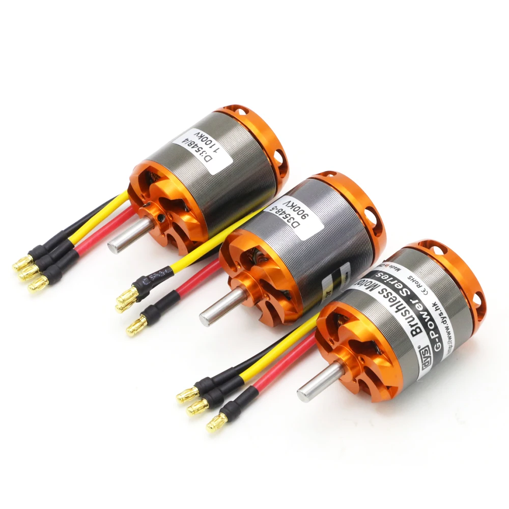 DYS D3548 790KV 900KV 1100KV Brushless Motor 3-5S For RC Fixed-wing Drones Multicopters Plane Helicopter