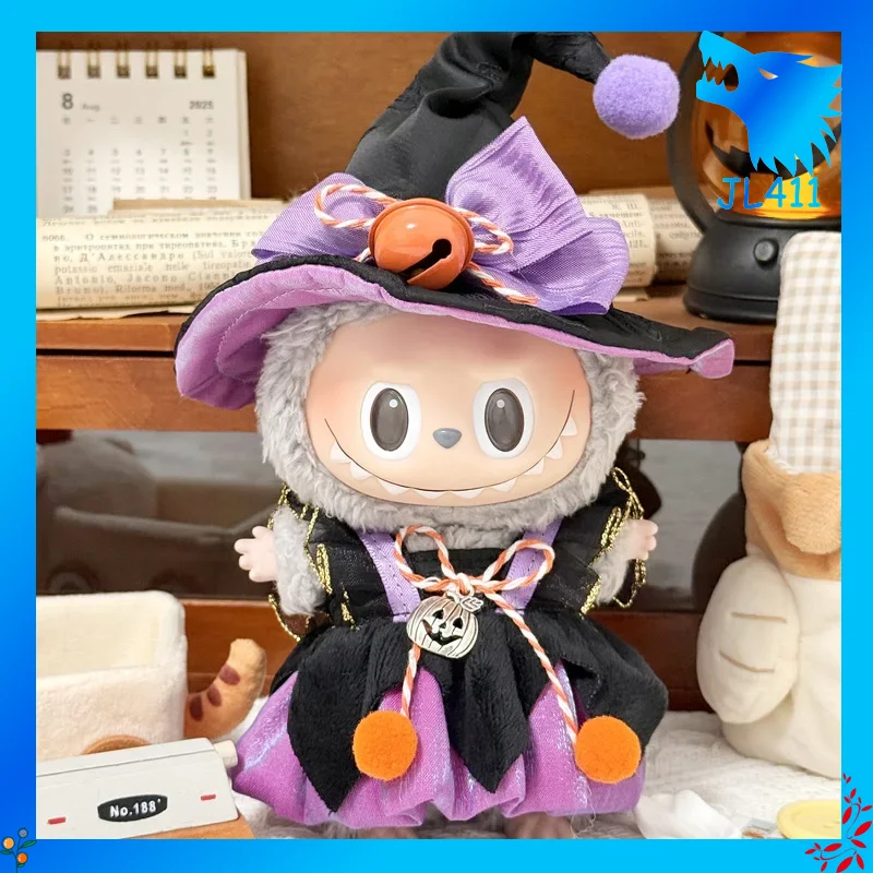 Geeignet für 15-17 cm Ropa Labu V1 V2 V3 Halloween Kostüm Zauberer Set Nette Festival Kostüm Set ersetzen Puppe Zubehör Geschenk