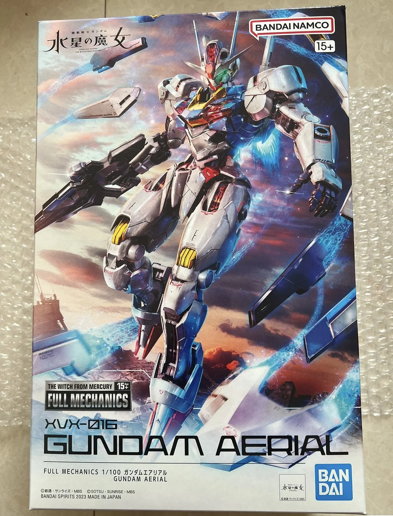 

Bandai FM 1/100 Wind Spirit Gundam The Witch of Mercury FULL MECHANICS Assemble Toys