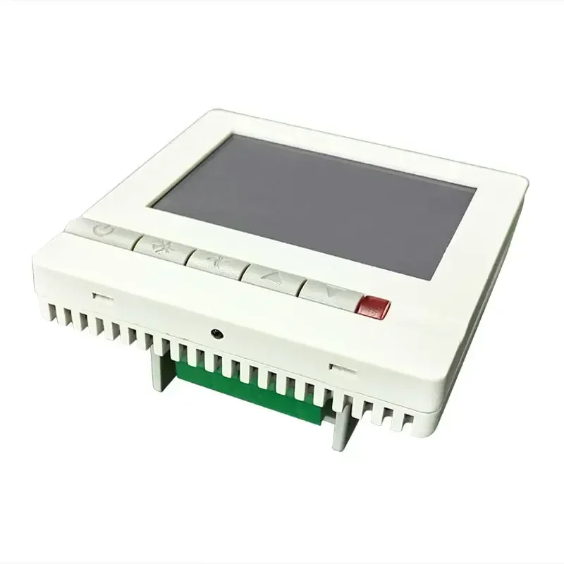 Digital Thermostat Cooling Heating Ventilation Function Hotel Temperature Controller Thermostat Air Conditioning Panel Switch