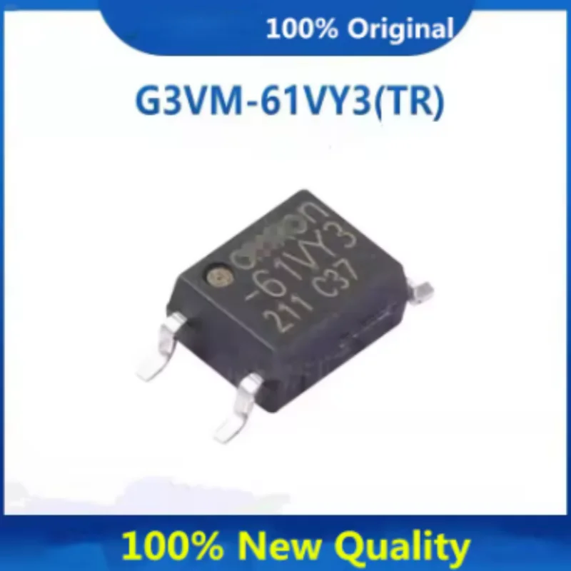 10PCS New Original G3VM-61VY3(TR) SOP4 MOSFET Output Photomos Relay Low On Resistance Analog Switch Optocoupler Electronic