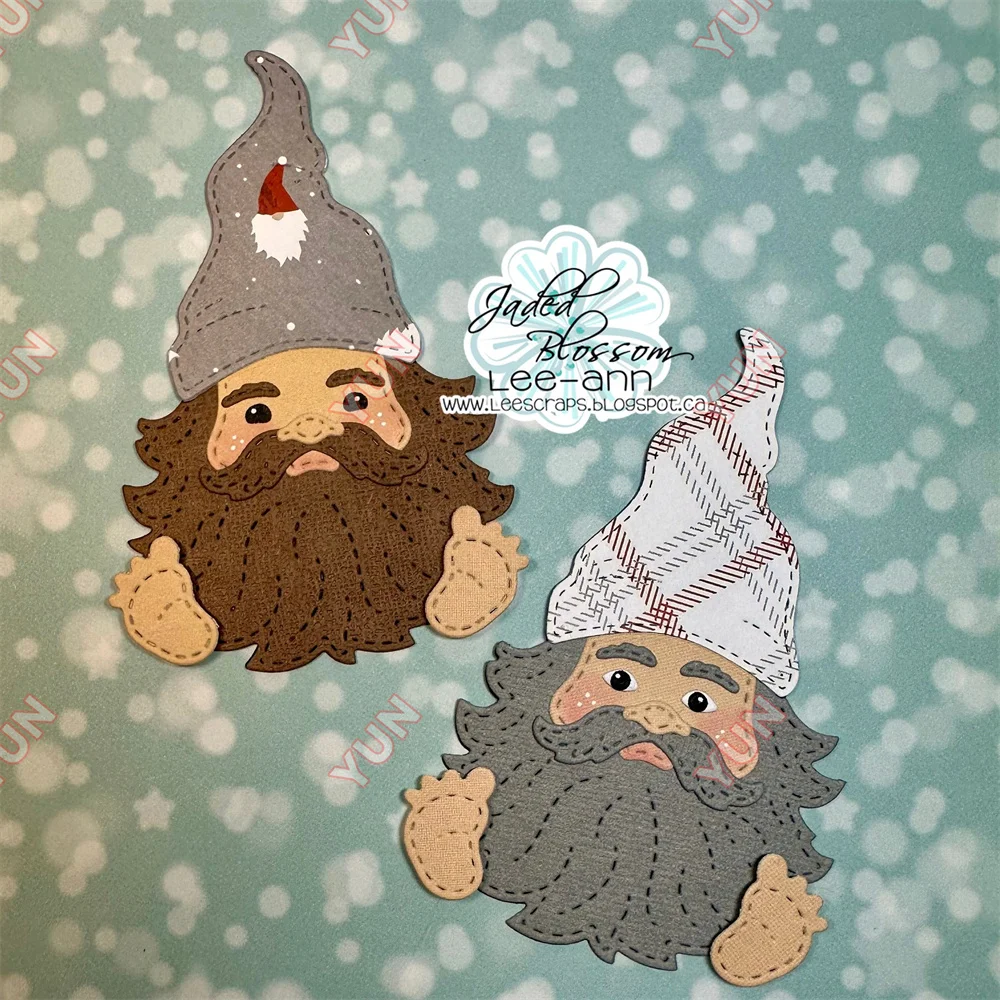 New Dies and Stamps Build a Booth Die Gnome Add Ons Christmas Embellishment Cluster Die DIY Diary Craft Scrapbooking Embossing