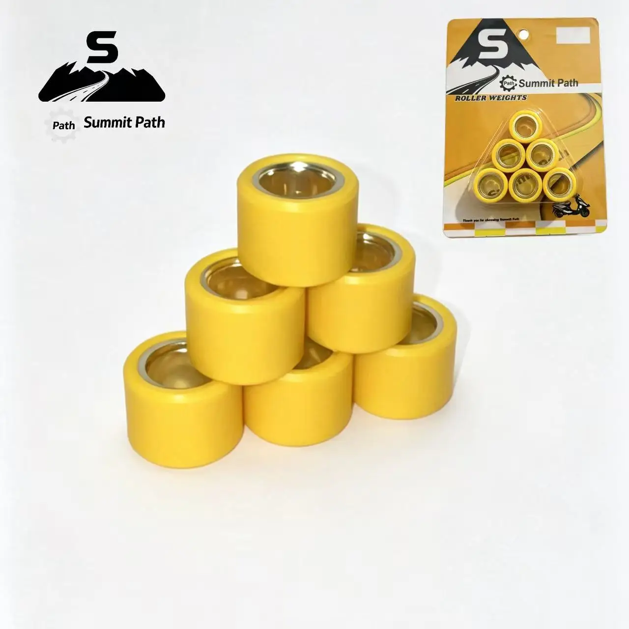 18*14mm Variator Roller Set for Scooter BWS125 Cygnus Majesty Maxster X-City X-Max ZY 125 Velvet 150