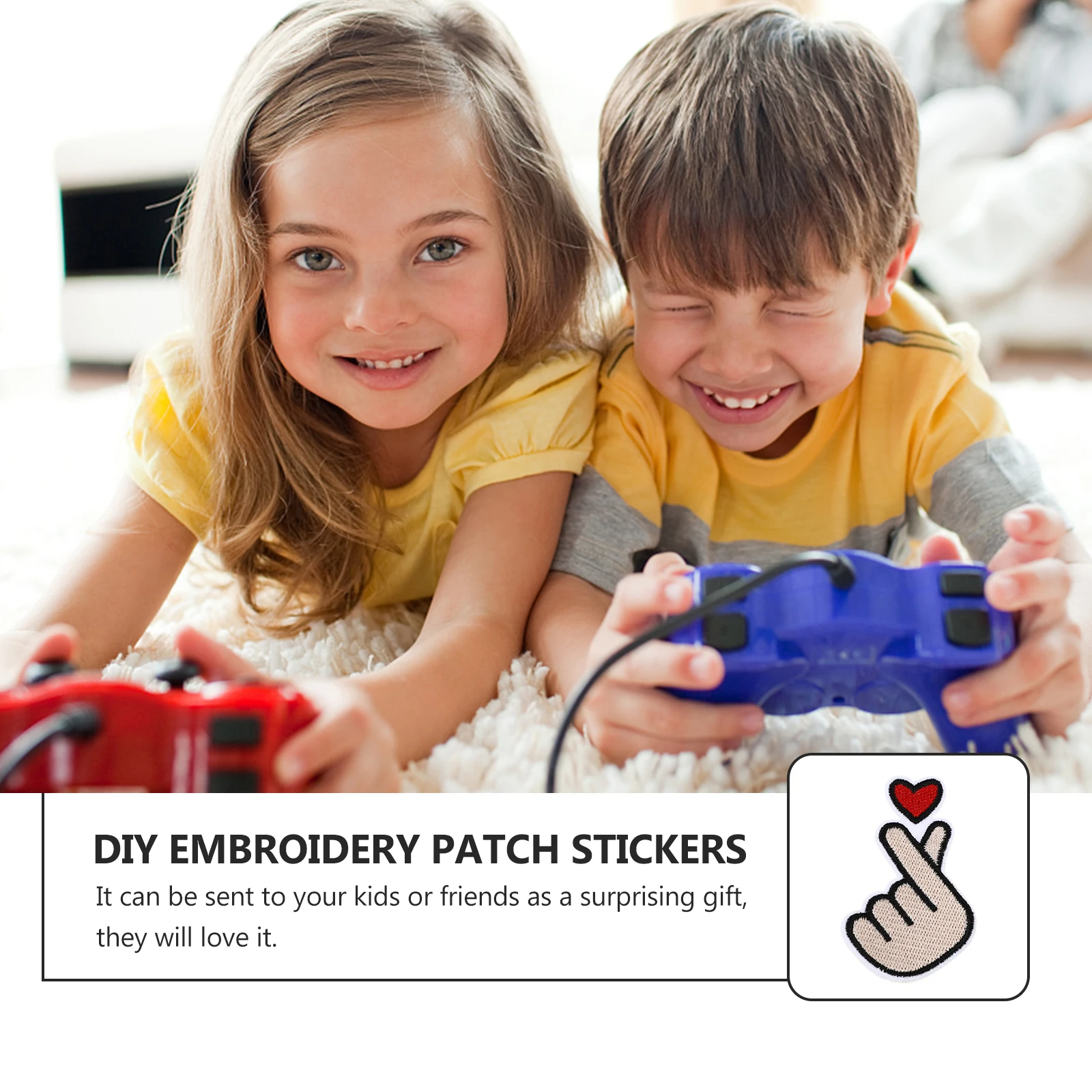 

20Pcs Patches Ironing on Patches Adorable Patch for Shirts Jackets Bags Embroidery Applique Clothes Decor Materials