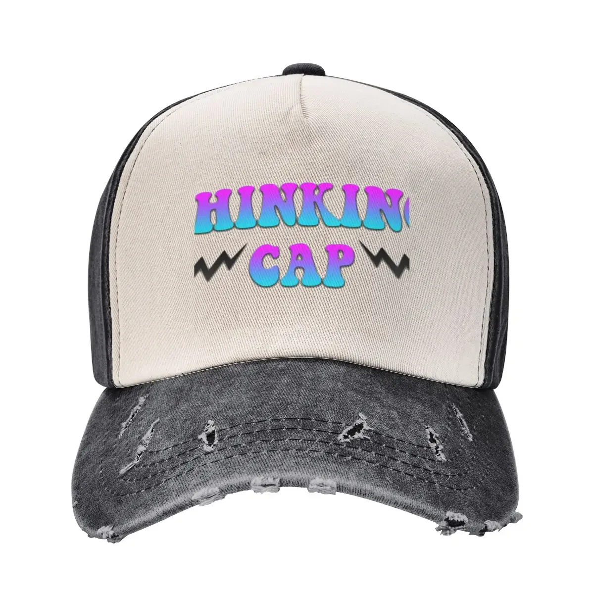 

Thinking Cap Baseball Cap black hats on offer summer hat Men's Baseball Women's