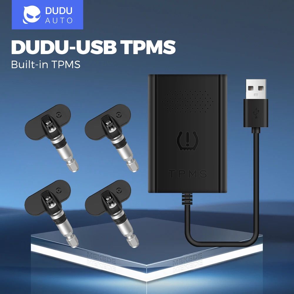 DUDUAUTO integriertes TPMS-Reifendrucküberwachungssystem