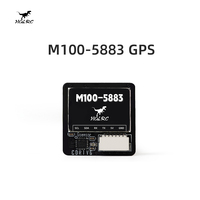 HGLRC M100-5883 M100-MINI M10 GPS Module with Compass Ceramic Antenna on-board LED Indicators 21x21mm RC Airplane FPV Long Range