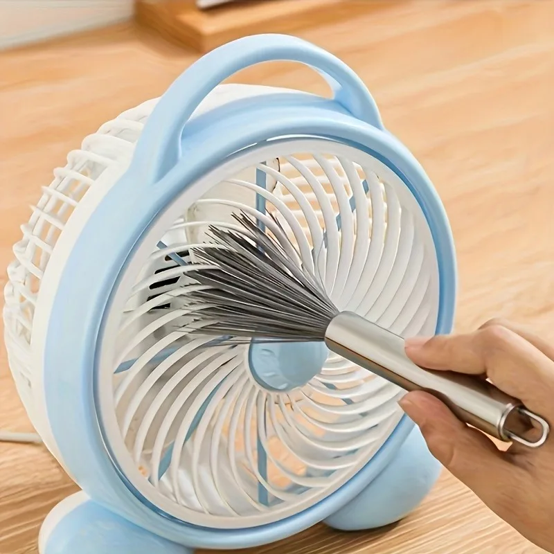 1PC Multi-Function Long Handle Cleaning Brush,Stainless Steel Material - Suitable for Living Room,Kitchen,cleaning brush