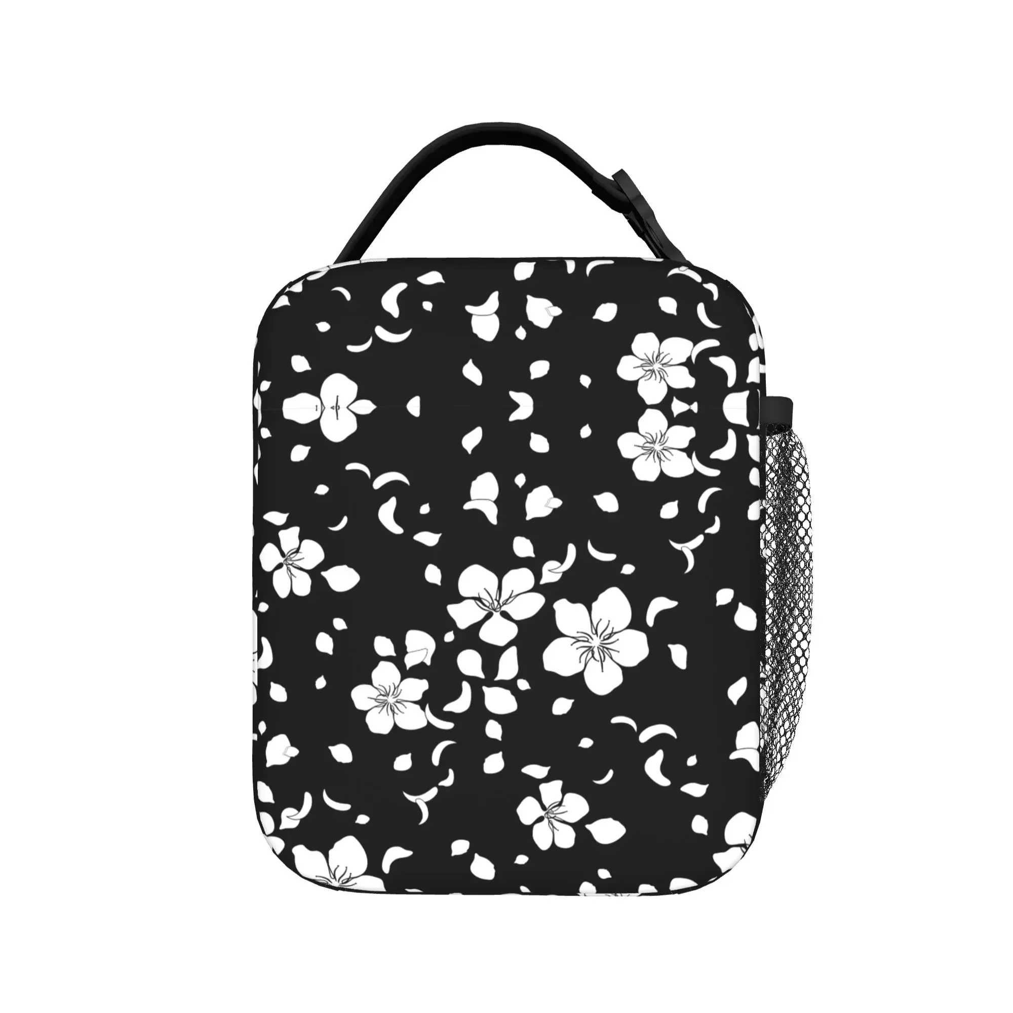 Japanese Sakura Cherry Blossom Thermal Insulated Lunch Bags for School  Portable Food Bag Cooler Thermal Lunch Boxes