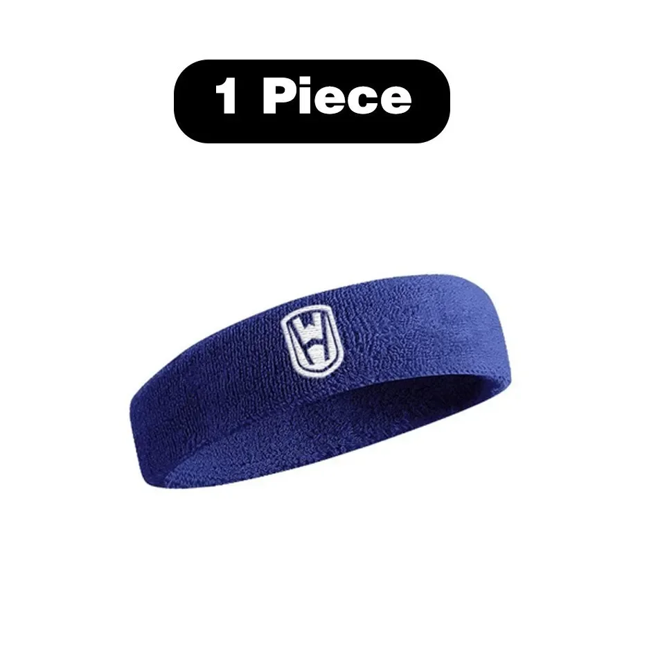 WOSWEIR-Baumwolle Athletisches Stirnband Elastische Schweißbänder Damen Herren Basketball Sport Gym Fitness Schweißband Volleyball Tennis