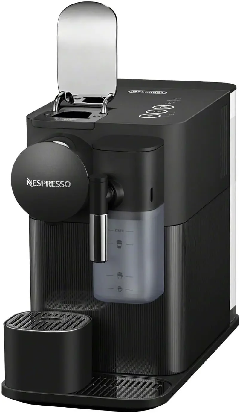 Nespresso Lattissima One Original Espressomaschine mit Milchaufschäumer von De'Longhi, Shadow Black