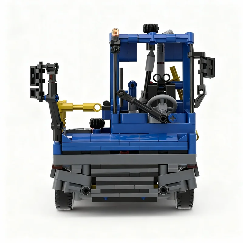 861pcs MOC Container Terminal Tractor In 1 21 Terberg YT 193 Technical Model Building Blocks Construction Display Craft Brick
