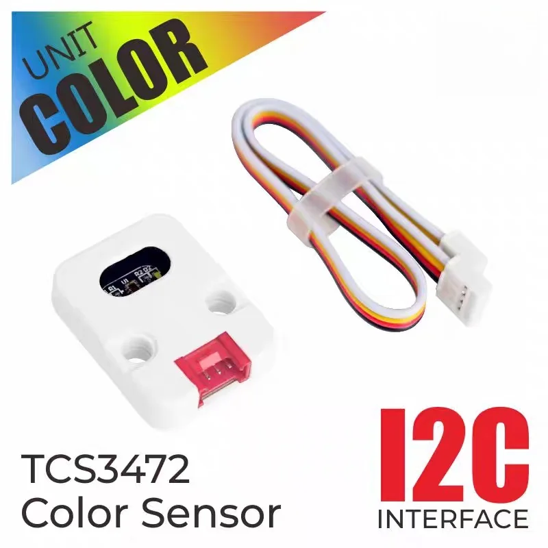 

Official M5Stack Unit Color Color Recognition Sensor TCS3472 Color Light Digital Converter