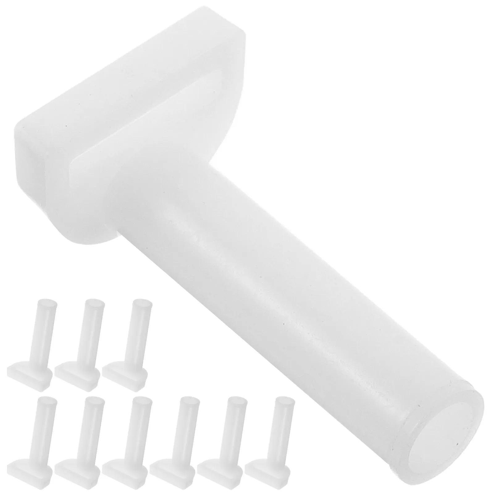 10Pcs Umbrella Tail Beads Replacement Outdoor Patio Umbrella Accessories Heavy Duty Canopy Tent Pole Fittings for Camping Event