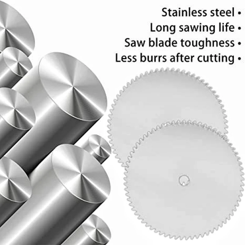 10 buah alat pemotong, roda pemotong untuk alat pemotong, Dremel dengan 2 buah manderl 22mm 25mm 32mm