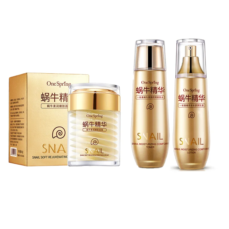 Crema Facial de colágeno de Caracol, crema hidratante blanqueadora antienvejecimiento, crema reafirmante Facial, antiarrugas, bolsas para ojos, producto coreano para el cuidado de la piel, 60g