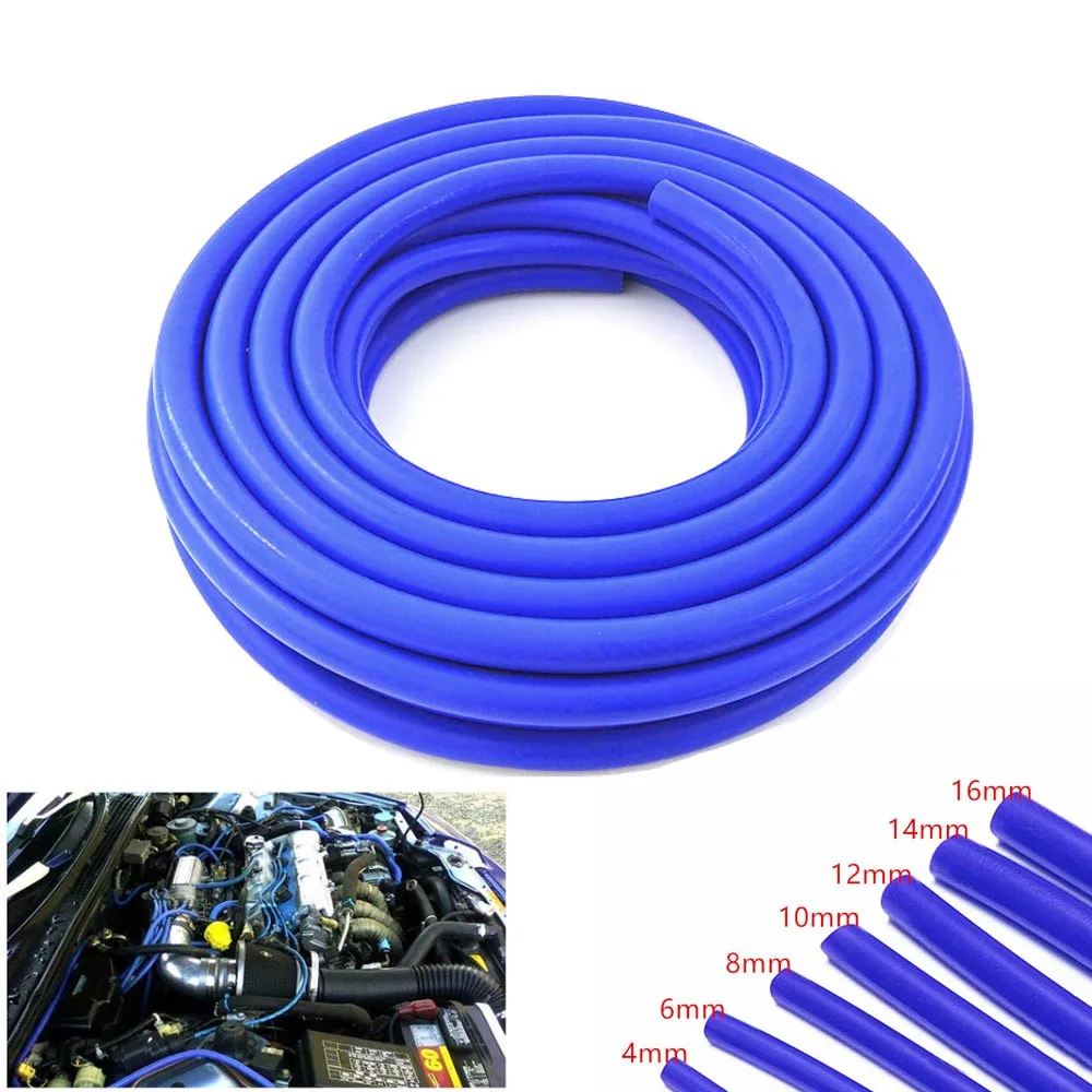 Silicone Vacuum Tube Hose Silicon Tubing Universal 3MM 4MM 6MM 8MM 10MM 12MM Blue Auto Parts Free Delivery 10 pairs 3d cardboard glasses glasses universal anaglyph 3d glasses cardboard paper red blue cyan or movie