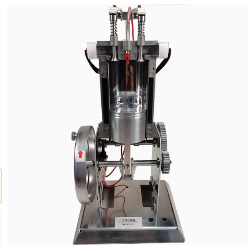 

J31008 All-metal gasoline internal combustion engine model single-cylinder indicator light stroke demonstration physics