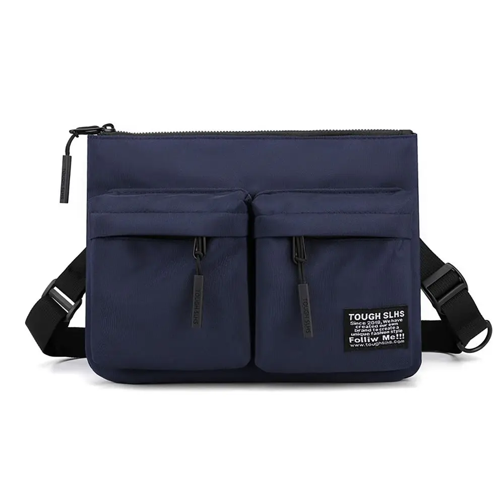 Multi-layers Men Crossbody Bags Lightweight Nylon Messenger Bags Waterproof Wear-resistant Large Capacity Shoulder bags Student