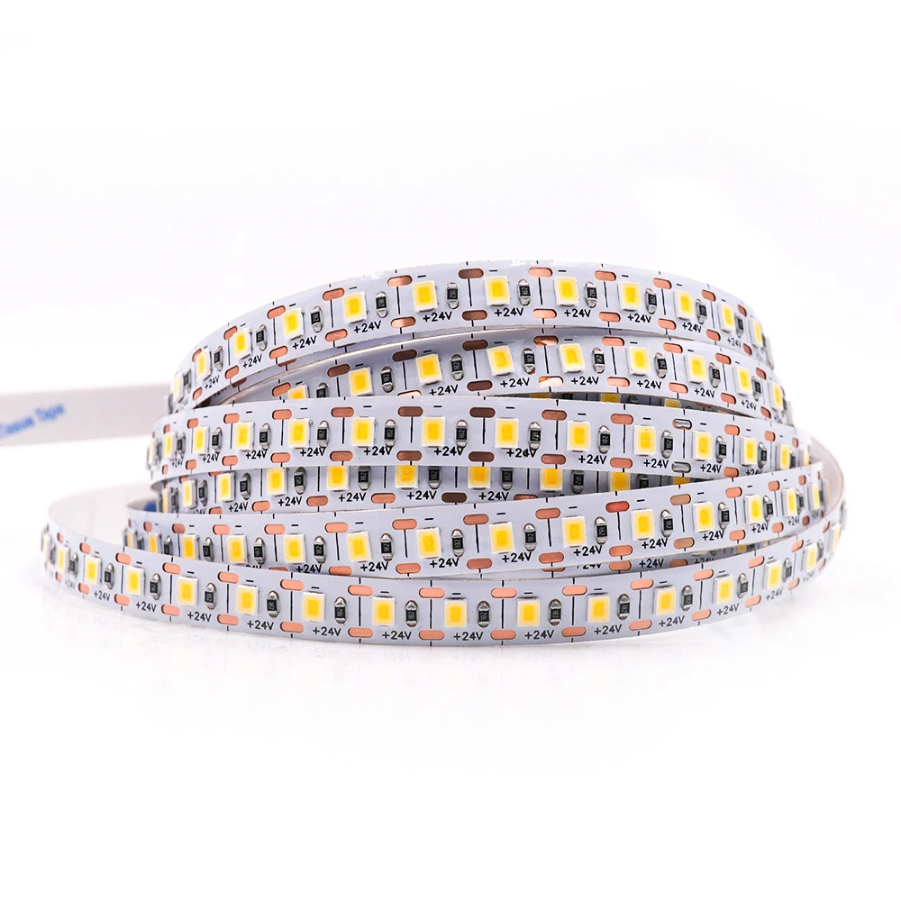 24V LED Strip 10M/roll 2835 SMD 120LEDs/m Ribbon Tape Diode Lights 5MM 8MM PCB RA80 Flexible Lamp String Cuttable Rope Lighting