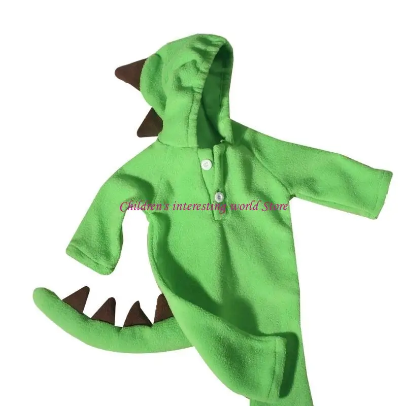 NOUVELLES NOUVELLES CORDURES MANDES LONGES RAMPERS avec conception dinosaures pour Photoshoots 425F