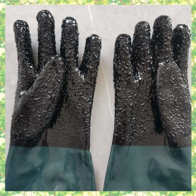 Smart-4X пескоструйные перчатки Пескоструйные перчатки с уплотнительными кольцами для пескоструйного кабинета Пескоструйные перчатки 23,6 дюйма