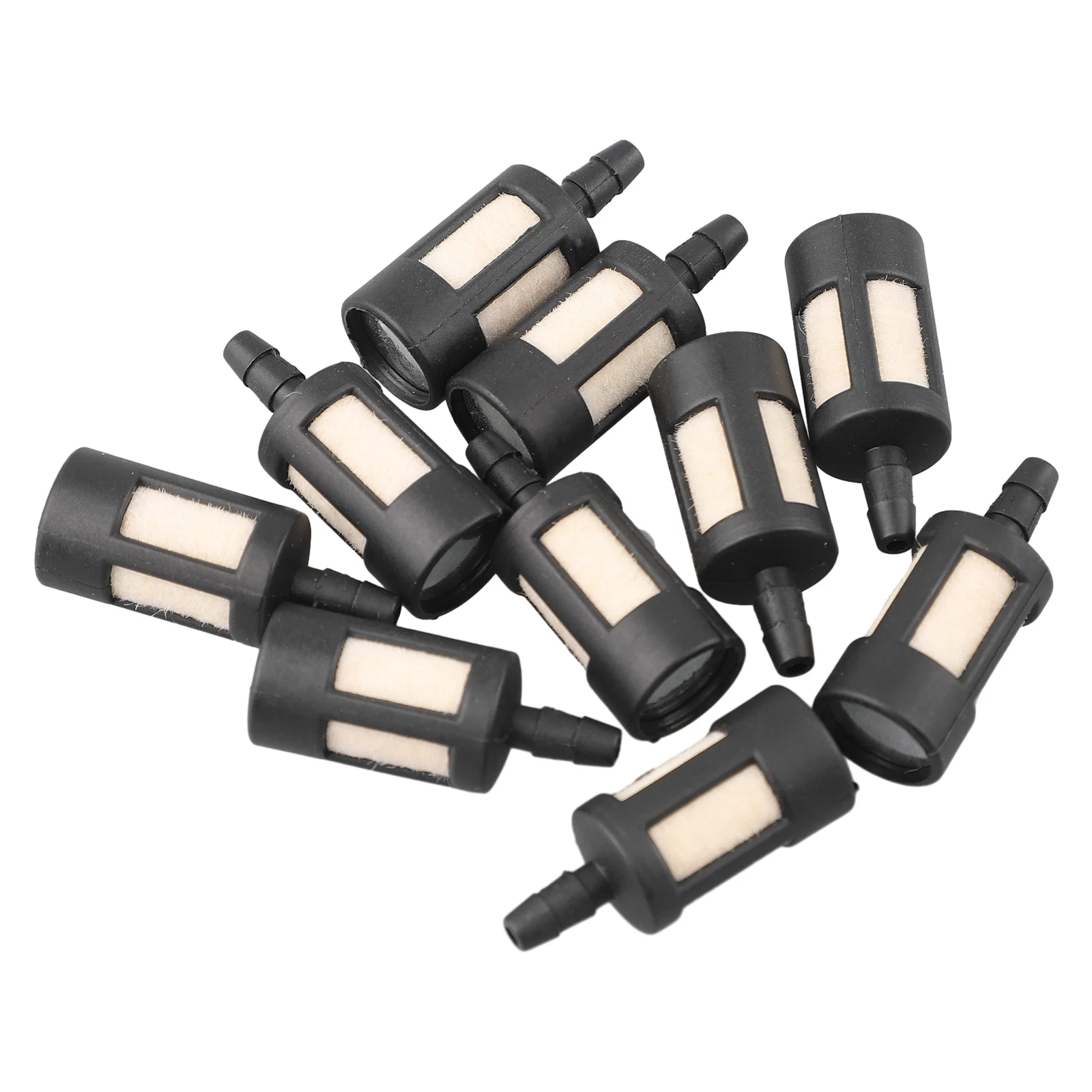 10PCS General Fuel Filter For Gasoline Garden Machinery Grass Trimmer Chainsaws Garden Tools OD 1/2'' FITS 1/8