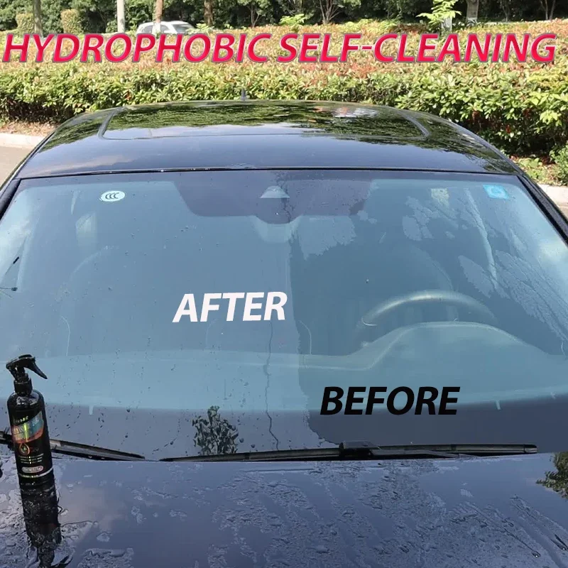 Car Glass Hydrophobic Nano Coating AIVC Windshield Waterproof Spray Protector Clear View Liquid Ceramic Car Detail Accessories