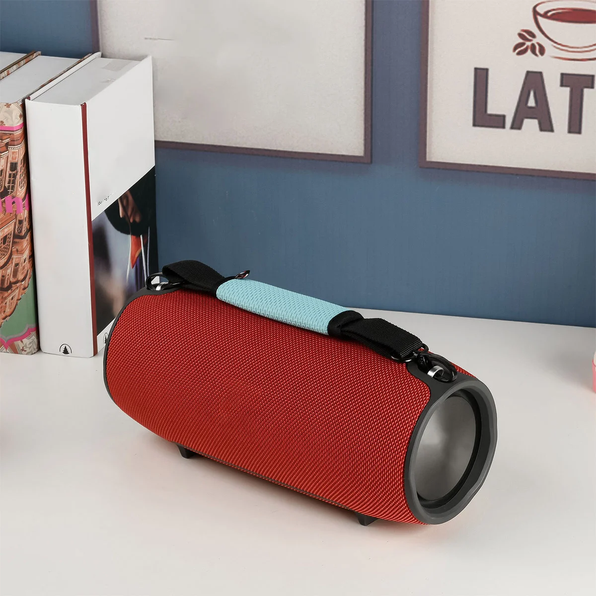 

Portable Speaker Handle Strap Durable Nylon Zinc Alloy Shockproof Compatible for Xtreme 1 2 3 Travel Carrying Strap Hand Lanyard